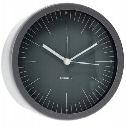 Home Styling Collection Állóóra Fém Üveg Minimalista Számlap Ø 15 CM Fekete (HZ1234040 -blue)