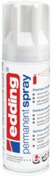 edding Spray vopsea acrilica Edding 5200, alb lucios, uscare rapida, acoperire inalta, 200 ml (ED5200953)