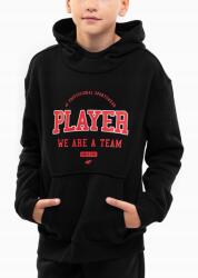 4F gyerek kapucnis pulóver, melegítő felső, sportos, meleg, kényelmes, 140-es méret (HJZ22-JBLM006-20S)