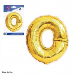  Ouda Party -80CM Arany Fólia Léggömb O betű
