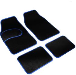 Ro Group Set 4 covorase auto universale, RoGroup, mocheta bordurata, Albastru