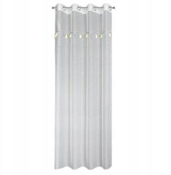 Eurofirany Kids kész függöny, krémszínű, háromdimenziós elefántokkal (418370)