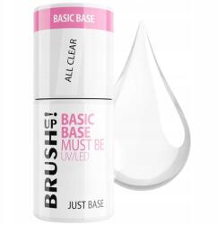 Brush UP! By Maxineczka Just Base Basic Hibrid bázis Uv/led All Clear 5g (5903819822984)