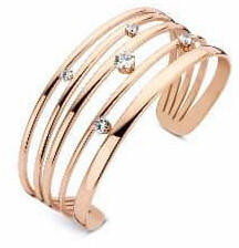 VICTORIA Rose gold színű fehér köves karkötő (VBNACA63055) - perfectbaby