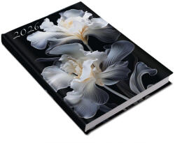 Realsystem határidőnapló, A/5, napi tervező, 2026, Picture írisz (RSZ-5321-60) - perfectbaby