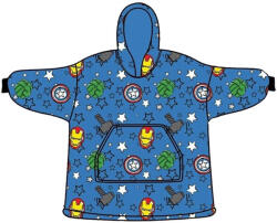  Bosszúállók Mini Hero belebújós plüss polár takaró, poncsó 7-14 év (AYM072952) - perfectbaby