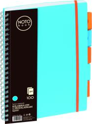 Grand Kerékbrulion A4 100 Rácsos Grand Notobook Kék (150-1405)