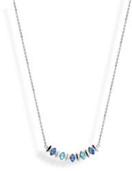 VICTORIA Ezüst színű színes köves nyaklánc (VBKACA76645) - perfectbaby