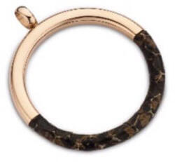 VICTORIA Rose gold színű barna mintás medál (VBNAP73200) - perfectbaby