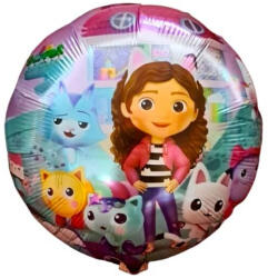 Balloons4party Balon folie rotund Casuta lui Gabby 45 cm - articole-petreceri - 19,99 RON