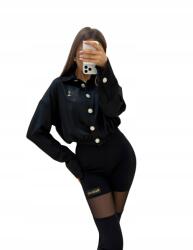 Mia Maison Női elegáns fényes bling bling Gossip ing Mia Maison fekete