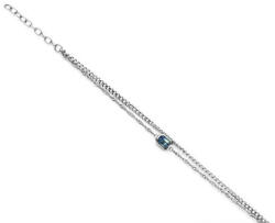 VICTORIA Ezüst színű köves karkötő (VBKACA93621) - perfectbaby