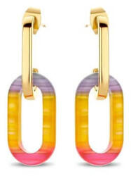 VICTORIA Arany színű színes fülbevaló (VBKAB86800) - perfectbaby