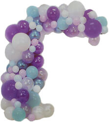 Balloons4party Kit aranjament arcada mov 69 buc