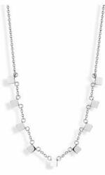 VICTORIA Ezüst színű négyzet mintás nyaklánc (VBNACA64245) - perfectbaby