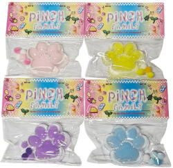  Stressz tappancs 6x6cm-es, pom-pommal, pinch family, többféle változat (KBF-1403526)