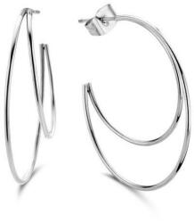 VICTORIA Ezüst színű karika fülbevaló (VBKAB80700) - perfectbaby