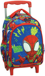 GIMSA Pókember Spidey Dino-Webs gurulós ovis hátizsák, táska 30 cm (GIM33708072) - perfectbaby