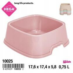 Hega Négyzet alakú kutyatál 0.75L (HG10025)