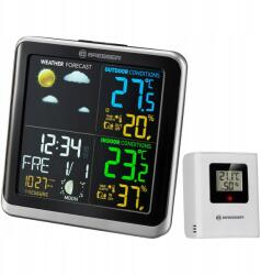 Go Solid! Bresser Dcf Időjárás állomás Kültéri érzékelő Színes LCD Dupla ébresztőóra (27_2037_63735)