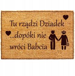  Lábtörlő Ajtó Alá Vastag 40x60CM Cipőszőnyeg Nagypapa Uralkodik (069267)