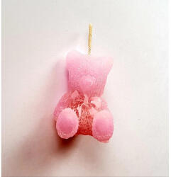  Ülő, csokornyakkendős macika szilikonforma