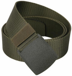 Dodaco Curea barbati din nylon ajustabila, design fara gauri, catarama din plastic rezistent, 120 cm, verde kaki , confort, durabilitate si stil casual modern