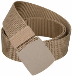 Dodaco Curea barbati din nylon ajustabila, design fara gauri, catarama din plastic rezistent, 120 cm, bej , confort, durabilitate si stil modern