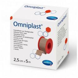 HARTMANN Plasture textil hipoalergen pe suport textil, 2.5cmx5m, o bucata, Omniplast