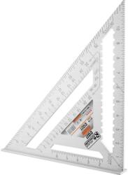 Richmann Exclusive Echer tamplar/dulgher, aluminiu, triunghiular, cu picior, 300x4.4 mm, Richmann Exclusive (C1327) Vinclu