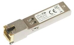 MikroTik RJ45 SFP+ 10/100/1000M/2.5/5/10G réz modul (S+RJ10)