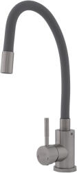 FLOW FB-011 Ref Grey , Baterie bucatarie SUS 304 cu pipa flexibila gri VITAL FLOW (etf-16774)