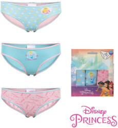 Trenýrkárna 3PACK Disney Princess lányka bugyi többszínű (38433) 98/104