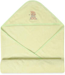 Babymatex Törülköző kapucnival MAXI 100x100 cm - Zöld (MX-19323)