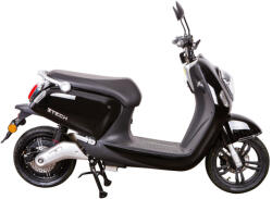 Z-Tech ZTech-23A, Li-ion, 60V, 20Ah, 1800W, 45km/h, 12", elektromos robogó *CRYSTAL* fekete