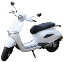 LINEA E-Insetto elektromos robogó (45 km/h) Lítium akku 3000W, fehér színben