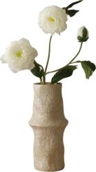 Botane Floare artificială Botane bujor, 77 cm, albă (BOT-WH-PEO-001)