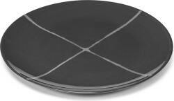 Serax Farfurii întinse Zuma, 28 cm, negre, 2 buc (B4023102-800)