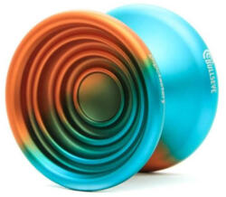 YoYoFactory Bullseye - Solid Color Orange Teal yo-yo (YOBEOR)