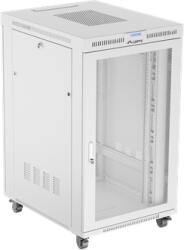 Lanberg FF01-8027-23SL állvány 27U Szabadonálló állvány Szürke (FF01-8027-23SL) - easy-shop