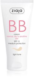 Ziaja BB Cream BB krém normál és száraz bőrre árnyalat Light 50 ml