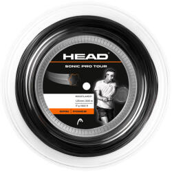Head Sonic Pro Tour Black Reel (200 m) Teniszütő húrozása 1, 25 mm