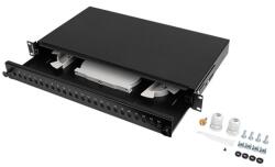 Lanberg FOP1-24ST-FCB patch panel 1U (FOP1-24ST-FCB) - easy-shop