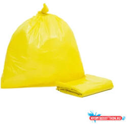  Szemeteszsák 240 liter 100 x 125 cm 80 mikron sárga (65889) - nyomtassotthon