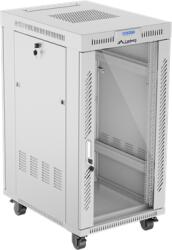 Lanberg FF01-6822-12SL állvány 22U Szabadonálló állvány Szürke (FF01-6822-12SL) - easy-shop