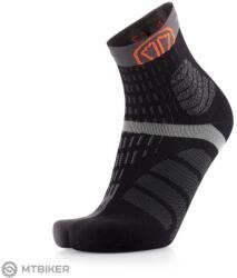 Sidas T-Free Trail zokni, fekete/szürke (XS (EU 35-36))