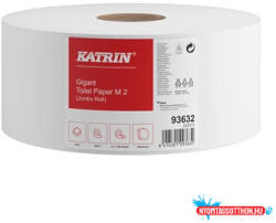 Katrin Toalettpapír 2 rétegű közületi átmérő: 24 cm 1740 lap/200 m/tekercs 6 tekercs/csomag Katrin Jumbo_ (65868)