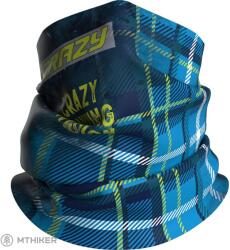 Crazy Neck kendő, kékeszöld skót