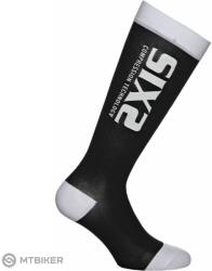 SIXS RS kompressziós térdzokni, fekete/fehér (S)