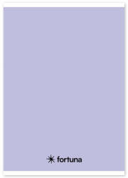 Fortuna Füzet vonalas FORTUNA Monocolor A/5 32 lapos pasztell lila